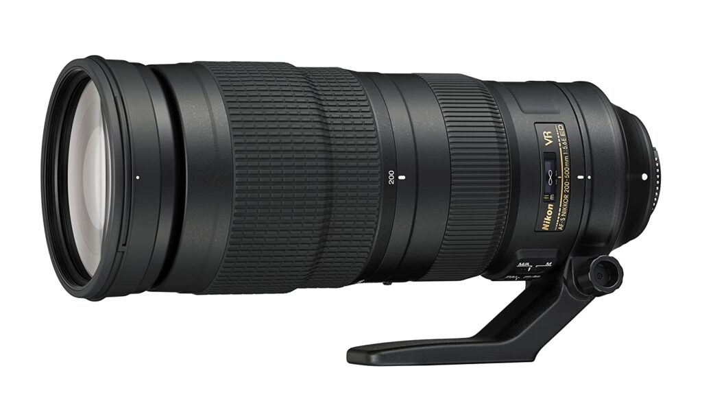 Nikon AF-S Nikkor 200-500mm f5.6ED VR telephoto lens